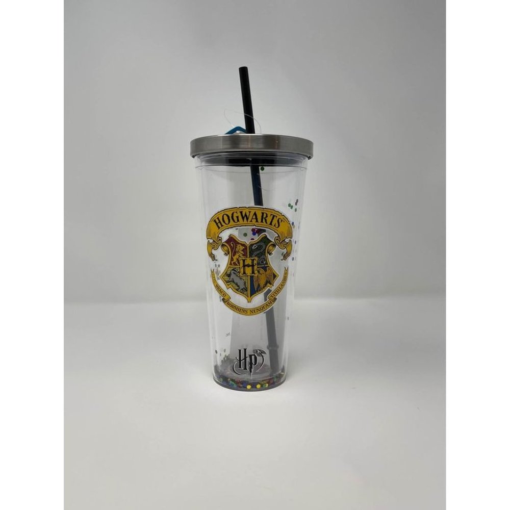 Harry Potter Hogwarts Confetti Tumbler (20oz)